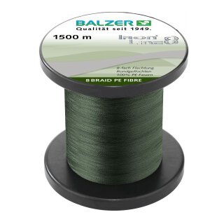 Balzer Iron Line 8 Schnur grün 0.10mm 1500m