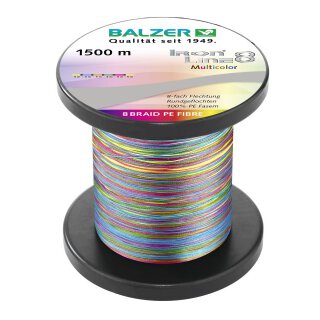 Balzer IronLine 8 Schnur multicolor 0.15mm 1500m