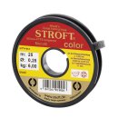 Stroft Color schwarz 0.13mm 25m Vorfachschnur