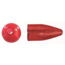 Balzer Shirasu Carolina Blei rot mit roter Perle 7.5g