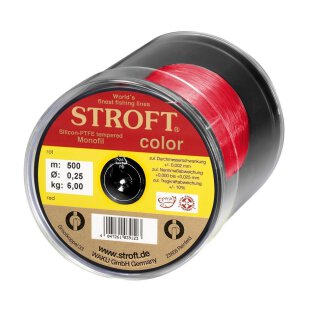 STROFT color rot 500m  0,14mm