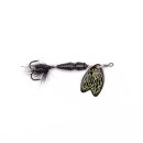 Mepps Spinner Bug Stone Fly schwarz mit Fliege Gr. 0, 2.5g