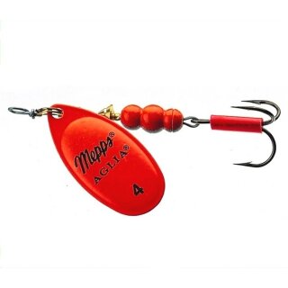 Mepps  Aglia Fluo red/rot Spinner Gr. 2, 4.5g