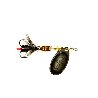 Mepps Spinner Aglia schwarz/schwarze Fliege Gr. 0, 2.5g