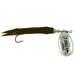 Mepps Meerforellen-Spinner Aglia Flying silber/schwarz 15g