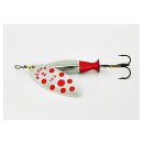 Mepps Spinner Aglia Longheavy silber/rote Punkte Gr. 2, 16g