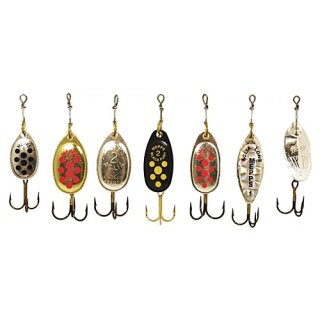 Mepps Spinner Zielfisch Forelle Sortiment Set 7 Stück - gemischt