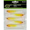 Lion Sports Onxy Natural Soft Lure 7.5cm Yellow Top Shad...