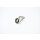 SIC Spitzen-End-Ring Tube innen Ø 2.3mm / Ring innen Ø 4.3mm Silber