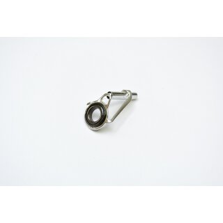 SIC Spitzen-End-Ring Tube innen Ø 2.9mm / Ring innen Ø 5.3mm Silber