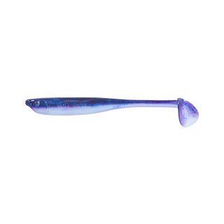 Balzer Shirasu Z-Shad Blue Velvet 6.50cm 1.50g Gummifisch Barsch-Zander-Köder auftreibend mit Aroma