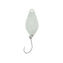 Balzer Trout Attack Collector Summer Spoon Sunny uv-aktiv 2.5cm 1.6g Perlmutt-Glitter Forellen-Blinker-Köder