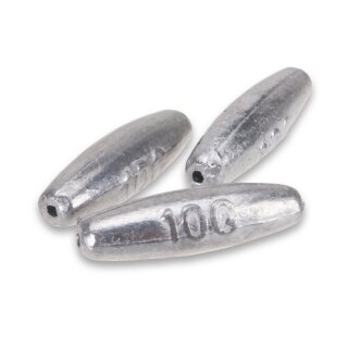 10 x 8 Stück Saenger Oliven-Blei 3g