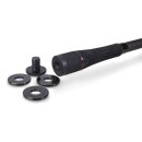 Saenger Iron Claw The Tock Pro 2.70m bis 65g Kunstköder-Gummifisch-Rute mit Balance-Wechselgewichten