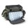 Saenger Iron Claw Easy Gear Bag NX 40x22x28cm Schulter-Umhänge-Zubehör-Tackle-Tasche mit 4 Klarsicht-Boxen