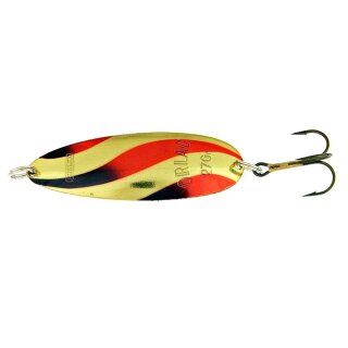 Rublex Blinker Orlac "ONR" Gold Schwarz Rot 7 / 20.00g 69mm Drilling #2