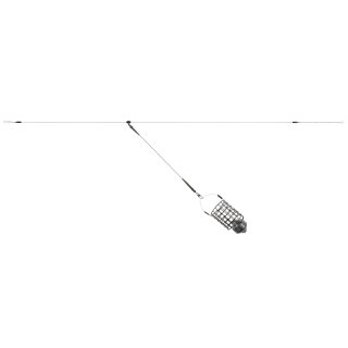 Balzer Feedermaster Schnellwechsel-System Feeder-Rig mit Perle 17cm Fertig-Vorfach zum Futterkorb-Angeln