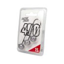 5 x Monkey Lures Hock Jig-Head Raw 5gr #4/0 Jig-Kopf mit...