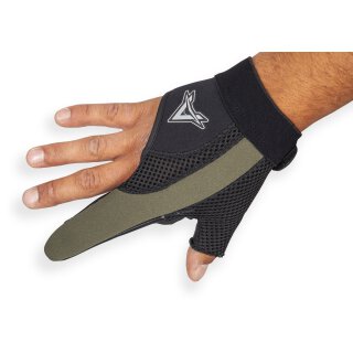 Saenger Anaconda Profi Casting Glove "XXL" Rechtshand Weitwurf-Handschuh-Fingerschutz
