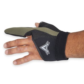 Saenger Anaconda Profi Casting Glove L Linkshand Weitwurf-Handschuh-Fingerschutz