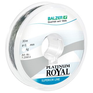 Balzer Platinum Royal 0.14mm 2.50kg 30m Mono-Schnur AV