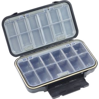 Balzer Shirasu Tackle-Kleinteile-Zubehör-Box "L" 19.5x11x4.5cm Wasserdicht mit Springdeckel