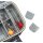 Balzer Shirasu Tackle-Kleinteile-Zubehör-Box "L" 19.5x11x4.5cm Wasserdicht mit Springdeckel