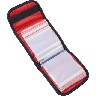 Balzer Shirasu Vorfachtasche 13.5x14x2cm Vorfach-Rig-Tasche mit 10 Klarsichthüllen