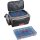 Balzer Shirasu Organizer Bag Groß 48x22x28cm Tackle-Umhänge-Schulter-Tasche mit 2 Klarsicht-Boxen