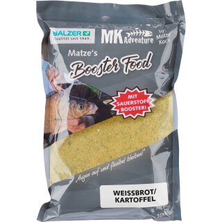 5 x Balzer MK Matze Koch Booster Food Weißbrot-Kartoffel 1000g Grund-An-Futter