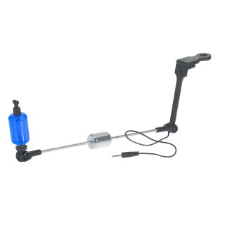 6 x Saenger LED Pendel Bissanzeiger Blau beleuchtet Swinger mit Schiebegewicht