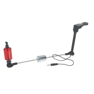 6 x Saenger LED Pendel Bissanzeiger Rot beleuchtet Swinger mit Schiebegewicht