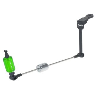 6 x Saenger Pendel Bissanzeiger Grün Swinger mit Schiebegewicht und Knicklicht-Halter