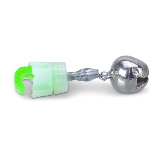 10 x 2 Stück Saenger Fluo Aal-Ruten-Glocke mit Schraubklemme