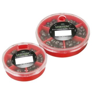 10 x Saenger Schrot-Blei-Sortiment fein 120g 0.2-1.2g