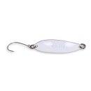 Saenger Iron Trout Eye Spoon "DAN" 2.5g UV-Reactiv Forellen-Kunst-Metall-Köder Blinker mit Einzelhaken