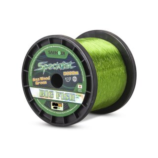 Saenger Specialist Big Fish Mono Line Grün 5000m 0.36mm 10.2kg Monofile Angel-Schnur