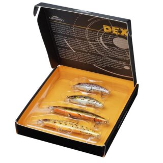 Berkley DEX Bullet Jerk Trout Gift Box - 4 Hardbaits - Geschenkbox Forelle 1590961