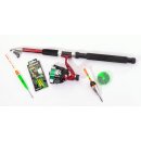 5 x Angel-Set Saenger Travel Set Allround Ready to fish...