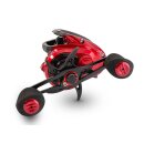 Iron Claw High-V red Cast LH Baitcast-Rolle 7+1 BBS 7.3:1 210m/0.20mm Links-Hand Multi-Angel-Rolle