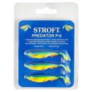 STROFT Predator P-6 UV Blue Fire Fin 6cm 2g...