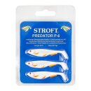 STROFT Predator P-6 White Fire Fin 6cm 2g...